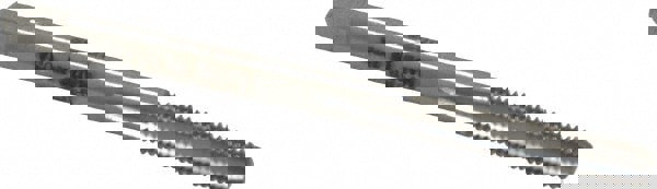 #4-40 UNC, H1, 3 Flute, Bottoming Chamfer, Bright Finish, High Speed Steel Hand STI Tap